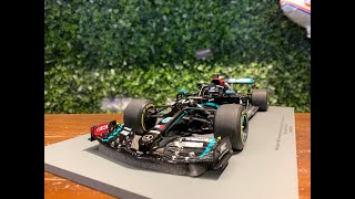 118 Spark MercedesAMG F1 W11 Lewis Hamilton Winner Styrian GP 2020 18S482 [upl. by Parcel]