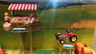 Der große Playmobil Bauernhof präsentiert von wwwbesserePreisecom 2015 [upl. by Jansson337]