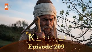 Kurulus Osman Urdu  Season 5 Episode 209 [upl. by Sonnnie891]