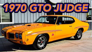 1970 GTO Judge SOLD at Coyote Classics [upl. by Yaned]