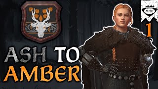 FROM ASH TO AMBER House Amber Ep 1 CK3 AGOT Custom Ruler [upl. by Pansir570]