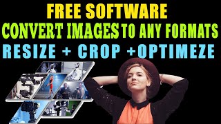 How to Convert image to any formatsImage ResizeCropCompress free Software 2021 – Pixillion [upl. by Sollows]