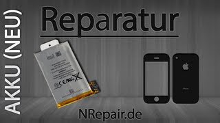 NRepairde  iPhone 3G 3GS  Akkuwechsel in 20 Schritten Anleitung  Neu [upl. by Allekim659]