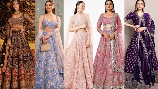 Latest Lehenga Dress Collection\Wedding Lehenga Designs\Party Wear Lehenga Designs [upl. by Sivla]