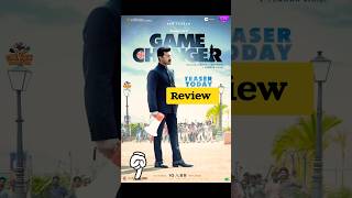 Game Changer Teaser Review  gamechanger ramcharan dilraju ytshorts shorts trendingshorts [upl. by Aynodal315]