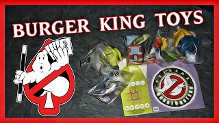 A look at the Extreme Ghostbusters Burger King Box amp Toys [upl. by Edalb]