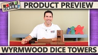 Product Preview  Wyrmwood Dice Towers [upl. by Arraek]