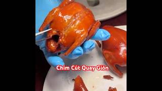 shorts chim cút quay giòn ẩmthực food cooking chimcut [upl. by Gerlac]