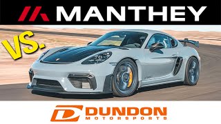 A Faster Porsche 718 GT4 RS  Manthey Performance Kit [upl. by Valerye240]