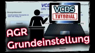 VCDS AGR Grundeinstellung Prüfung Abgasrückführung [upl. by Monda]