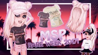 MSP  RARE Week 2017 FEM HAIR [upl. by Atse517]