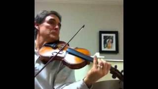 Sussex Carol  solo fiddle [upl. by Dloniger]