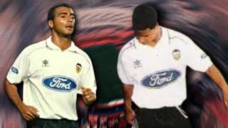 ROMÁRIO e MARCELINHO CARIOCA atuando juntos no Valência  COM GOL DE BAIXINHO NO FINAL [upl. by Eiffe]