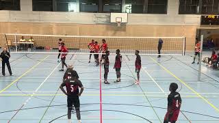 Vienna vs Liverpool  First Semi swiss volley 2024 [upl. by Tench]