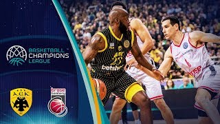 AEK v Brose Bamberg  QuarterFinal  Highlights  Basketball Champions League 201819 [upl. by Kryska]