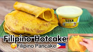 Filipino Hotcake Recipe Filipino Pancake Filipino breakfast [upl. by Eseekram]