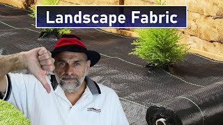 Dont Use Landscape Fabric or Weed Barrier [upl. by Kabab]