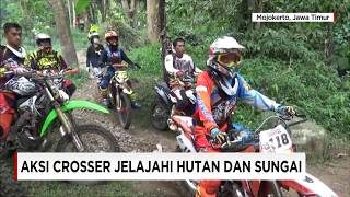 Serunya Aksi Crosser Jelajahi Hutan amp Sungai [upl. by Sall]