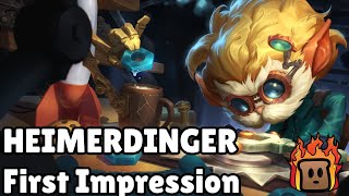 하이머딩거 Heimerdinger Voice  한국어 Korean  League of Legends [upl. by Follmer]