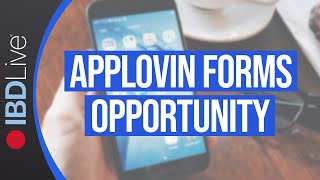 Applovin Stock Forms Opportunity But Wait For This Signal  IBD Live [upl. by Kenelm634]