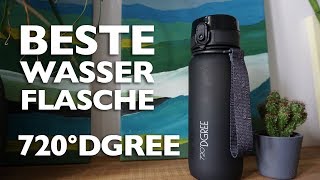 Beste Wasserflasche Sport Outdoor  720 Degree Trinkflasche Review [upl. by Nauqahs]