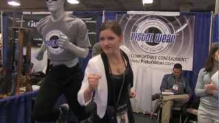 Concealed Carry Pistol Wear Holster SHOT Show 2013 [upl. by Anitsuga455]