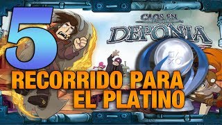 5  PLATINO  CAOS EN DEPONIA  WALKTHROUGH  COLECCIONABLES  ESPAÑOL [upl. by Vento677]