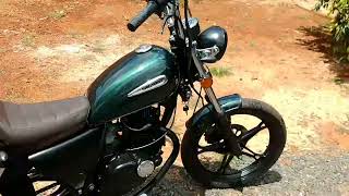 Suzuki Intruder 125 customizada custom GARAGEM DO CHAPELEIRO [upl. by Kinnard]