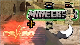 CSGO Dust  Minecraft  Minecraft gunskin [upl. by Rankin]