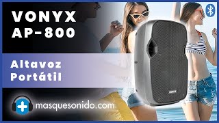 🔊 Altavoz portatil Vonyx AP800 A  Altavoces con Bluetooth 2020 [upl. by Alaham]