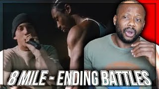 8 Mile  Ending Battles REACTION [upl. by Omrellig]