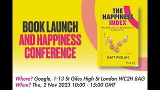 The Happiness Index Book Launch amp Employee Happiness Conference [upl. by Marika]