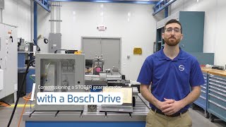 Commissioning a STOBER Geared Motor with a Bosch Drive [upl. by Coussoule]