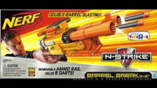 NEW NERF BLASTER BARREL BREAK IX2 [upl. by Bianca404]