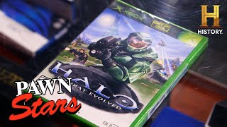 Pawn Stars 13K Ask for Original Halo XBOX Game Season 22 [upl. by Herrod32]