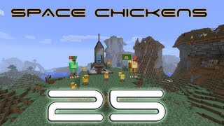 Minecraft Space Chickens  E25  Air Locks [upl. by Esinek]