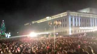 sofia bulgaria 2010 countdown fireworks JagleonMP4 [upl. by Lawan]