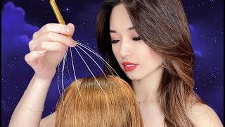 ASMR Dreamy Scalp Massage  Intense Relaxation [upl. by Ahtaela]