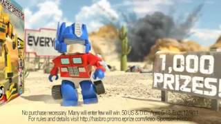 KREO TRANSFORMERS quotGreat Brick Giveawayquot Commercial [upl. by Fen]