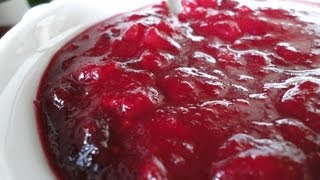 How to Make Cranberry Sauce [upl. by Egdamlat]