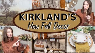 NEW KIRKLANDS FALL HOME DECOR up to 50 OFF  SHOP WITH ME  HAUL  FALL DECORATING IDEAS [upl. by Aneelad728]