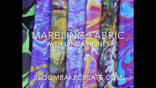 Marbling Fabric [upl. by Lorrimer189]