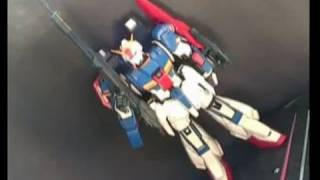 Perfect Grade MSZ006 Zeta Gundam Zガンダム 160 scale Part 1 of 3 [upl. by Notyalk]