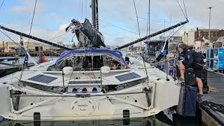 Setting sail for the 2024 Vendée Globe race [upl. by Odnomyar]