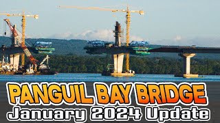 PANGUIL BAY BRIDGE 2024 UPDATE  TUBOD TO TANGUB CITY [upl. by Berget145]