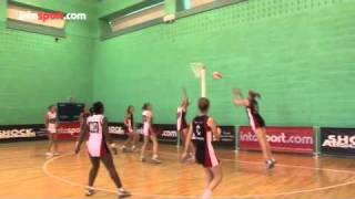 Netball Skills Movement [upl. by Airtina]