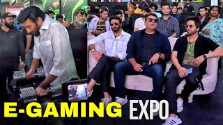 ESports Gaming Event At Expo Center Lahore  Galaxy Racer EGaming Event FakhareAlam  Ijaz Aslam [upl. by Kcirde]