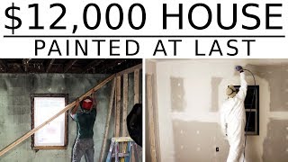 12000 HOUSE  Priming Painting amp Beyond  46 [upl. by Arlina]