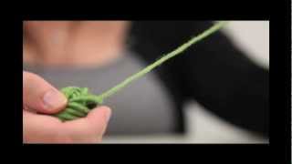 How to Wind a CenterPull Ball of Yarn with Your Hands [upl. by Ylhsa]