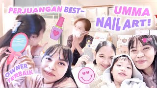 PERTAMA KALI NAIL ART DI JEPANG BESTIE ‼️ OWNER NYA BAIK SEKALI [upl. by Notnats740]